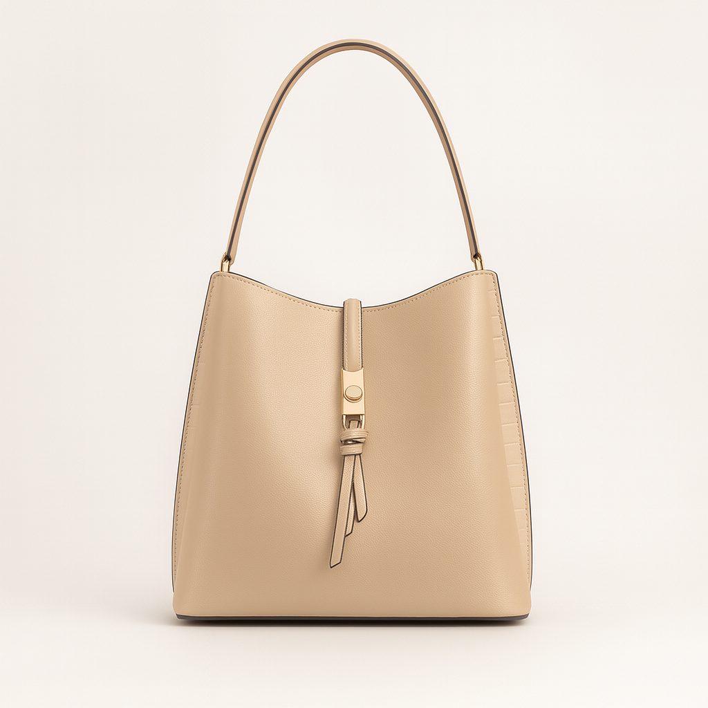 Women's - Hobo Bag - Crocodile Embossed - Chic Style