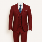 FrenchEric | Ensemble de costume formel pour homme 3 pièces | Élégant, polyvalent & confortable | Collection Automne