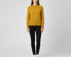Pull femme en cachemire doux à col rond