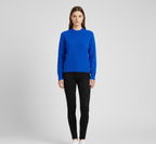 Pull femme en cachemire doux à col rond