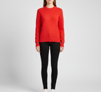 Pull femme en cachemire doux à col rond