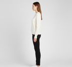Pull femme en cachemire doux à col rond