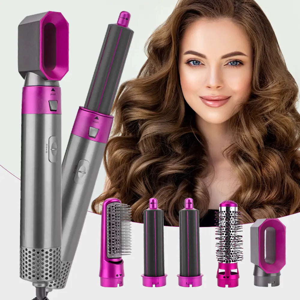 Brosse Soufflante Multifonctionnelle Cheveux - 4 Accessoires