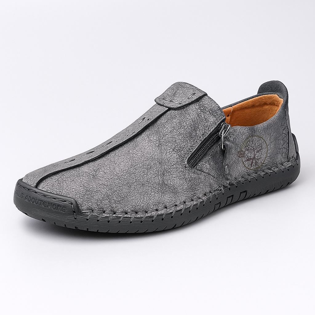 Gianny - Mocassins orthopédiques en cuir faits à la main