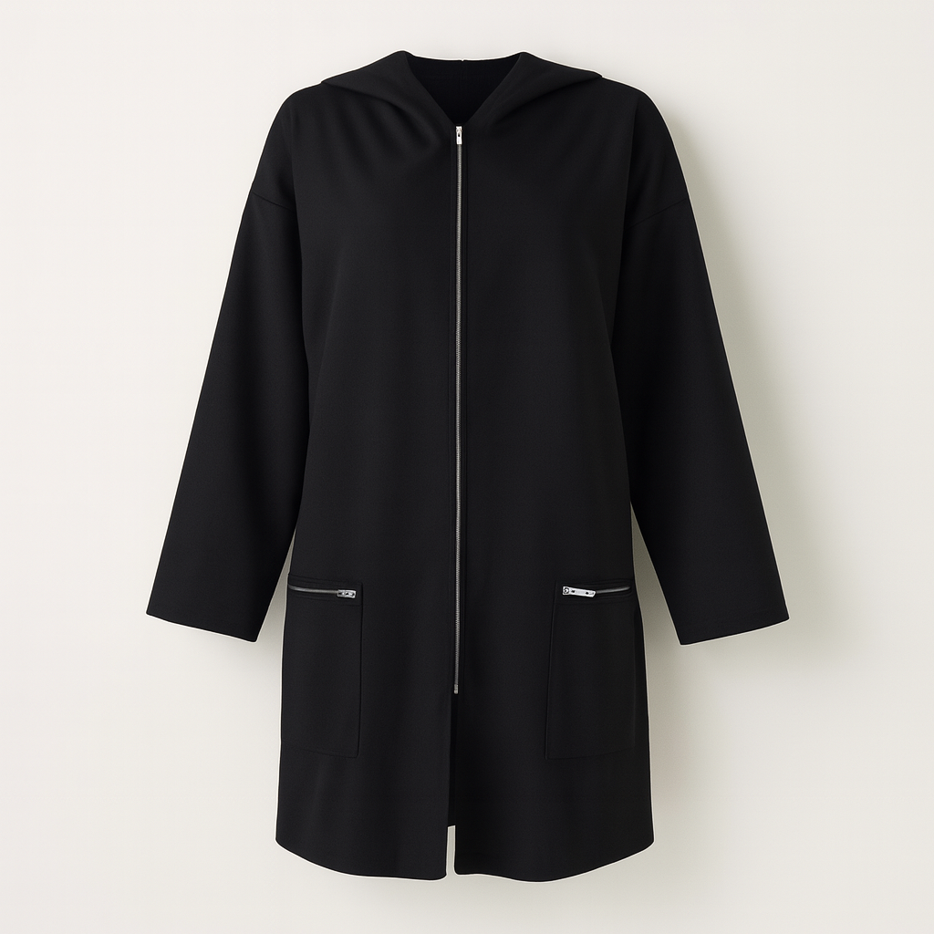 Women's Long Plain Cardigan - Autumn Angelique