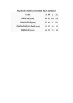 Ensemble Haut Épaules Dénudées À Manches Longues Pantalons