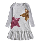 Robe Princesse Fille Etoiles