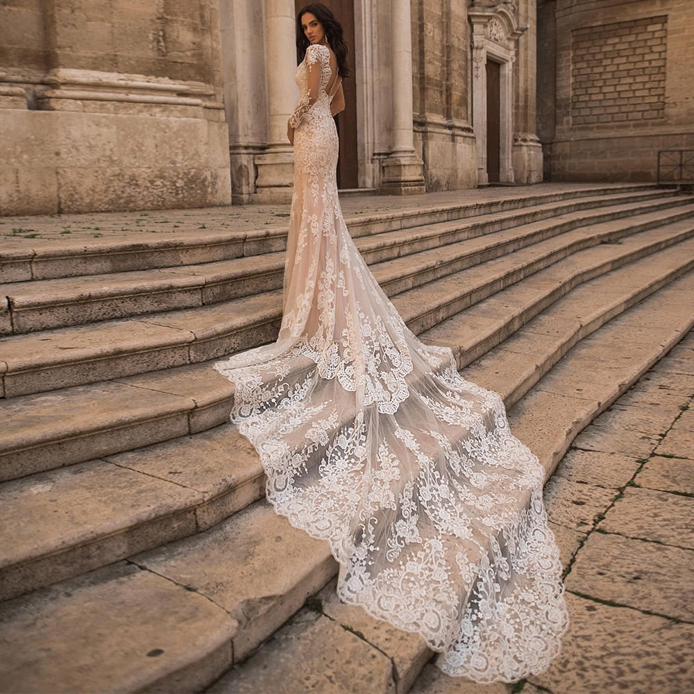 Robe de Mariée Sirène Chic