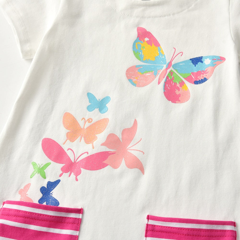 Robe de Princesse Papillons