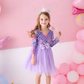 Violet Bow Dress