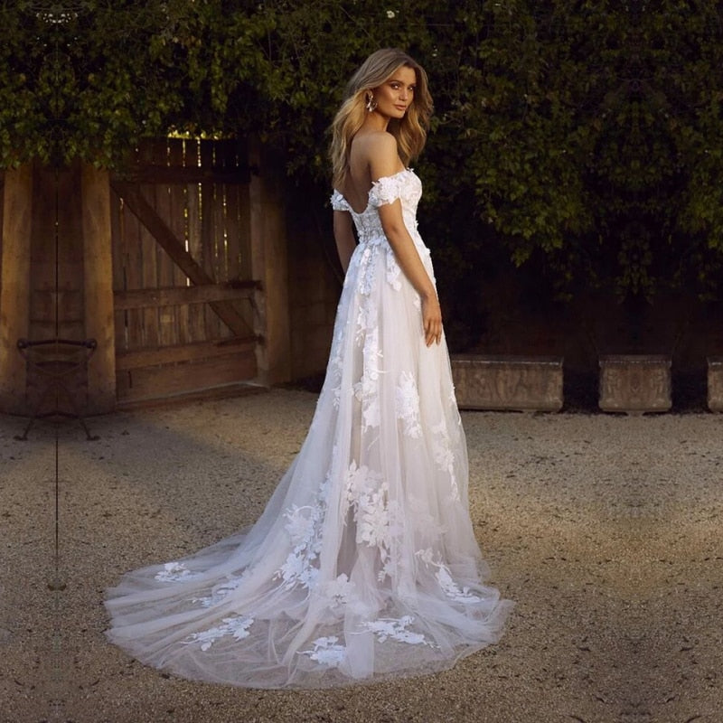Robe Princesse Mariage Dentelle