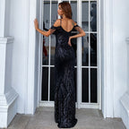 Robe Princesse Sirène Noire