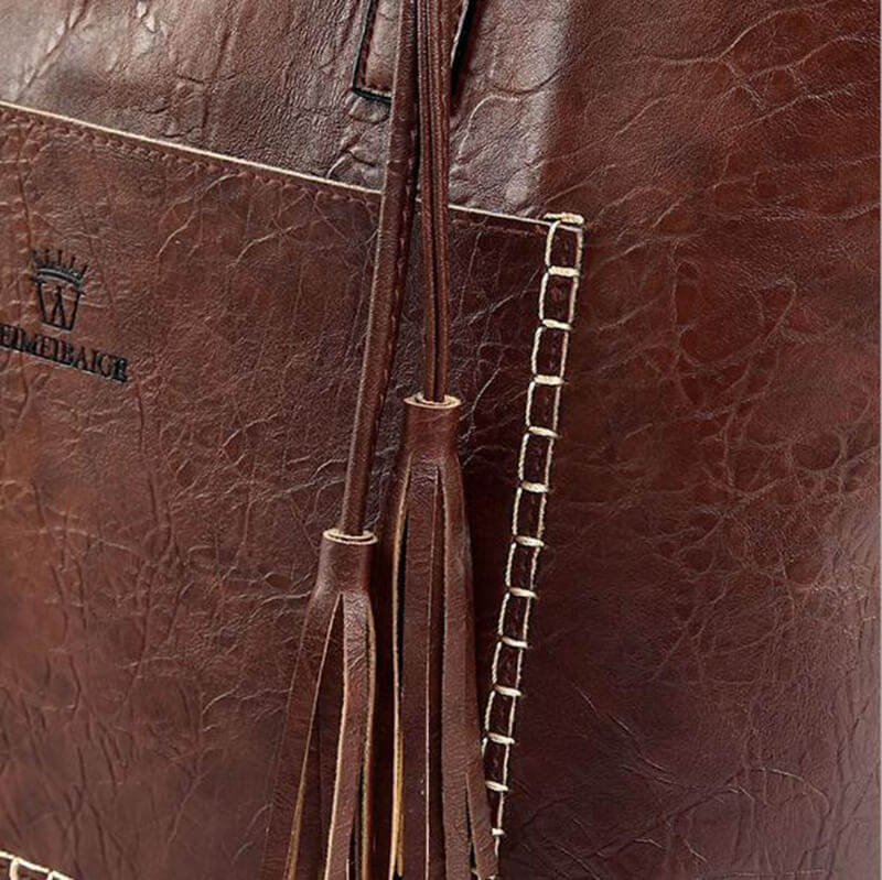 Women's leather shoulder bag