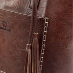 Women's leather shoulder bag