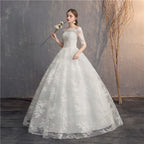 Simple Princess Wedding Dress