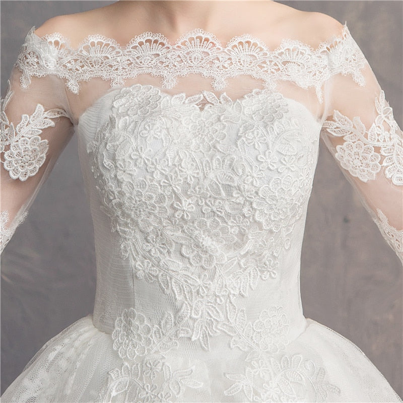 Simple Princess Wedding Dress