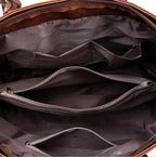 Women's leather shoulder bag