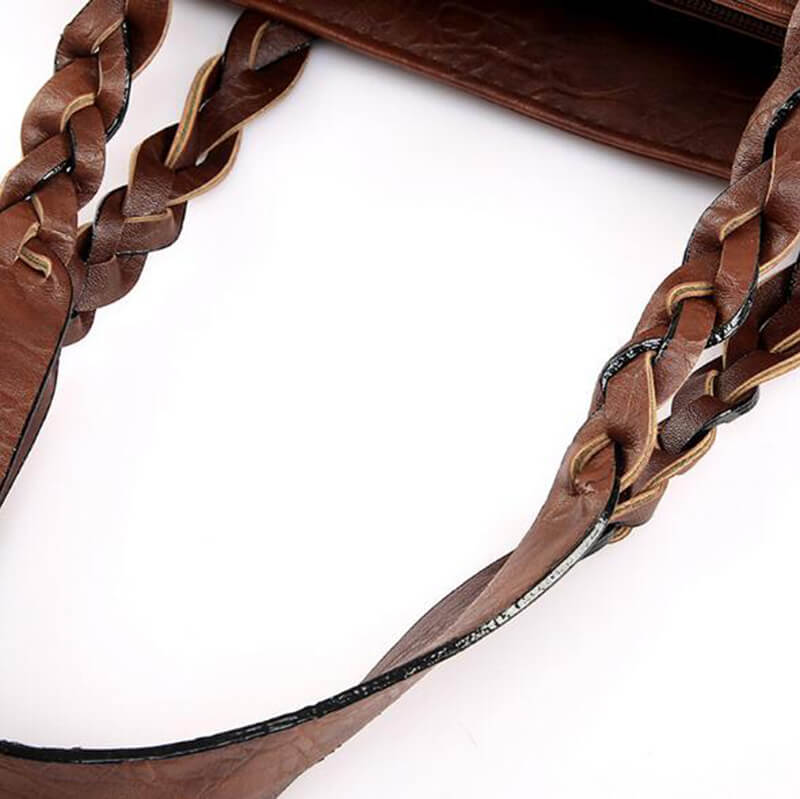 Women's leather shoulder bag