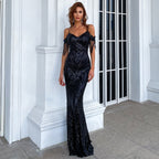 Robe Princesse Sirène Noire