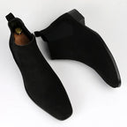 Bottes Chelsea pour hommes | Faux daim, design intemporel