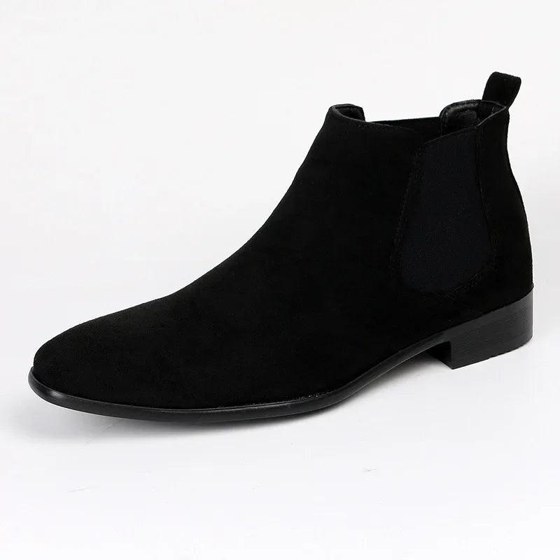 Bottes Chelsea pour hommes | Faux daim, design intemporel