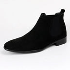 Bottes Chelsea pour hommes | Faux daim, design intemporel