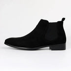 Bottes Chelsea pour hommes | Faux daim, design intemporel