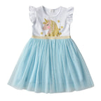 Robe Princesse Fille Licorne