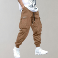 Pantalon cargo polyvalent pour hommes avec jambes serrées