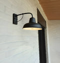 Aisle Fer Sconce - Lumière de grange vintage antique - Noir Applique industrielle