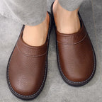 Comfortable Vegan Leather Slippers | Elegant and Ergonomic Design for Everyone