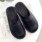 Comfortable Vegan Leather Slippers | Elegant and Ergonomic Design for Everyone