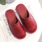 Comfortable Vegan Leather Slippers | Elegant and Ergonomic Design for Everyone