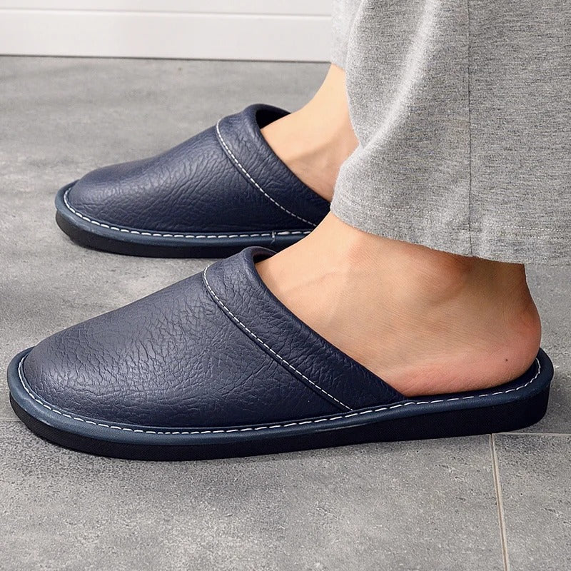 Comfortable Vegan Leather Slippers | Elegant and Ergonomic Design for Everyone