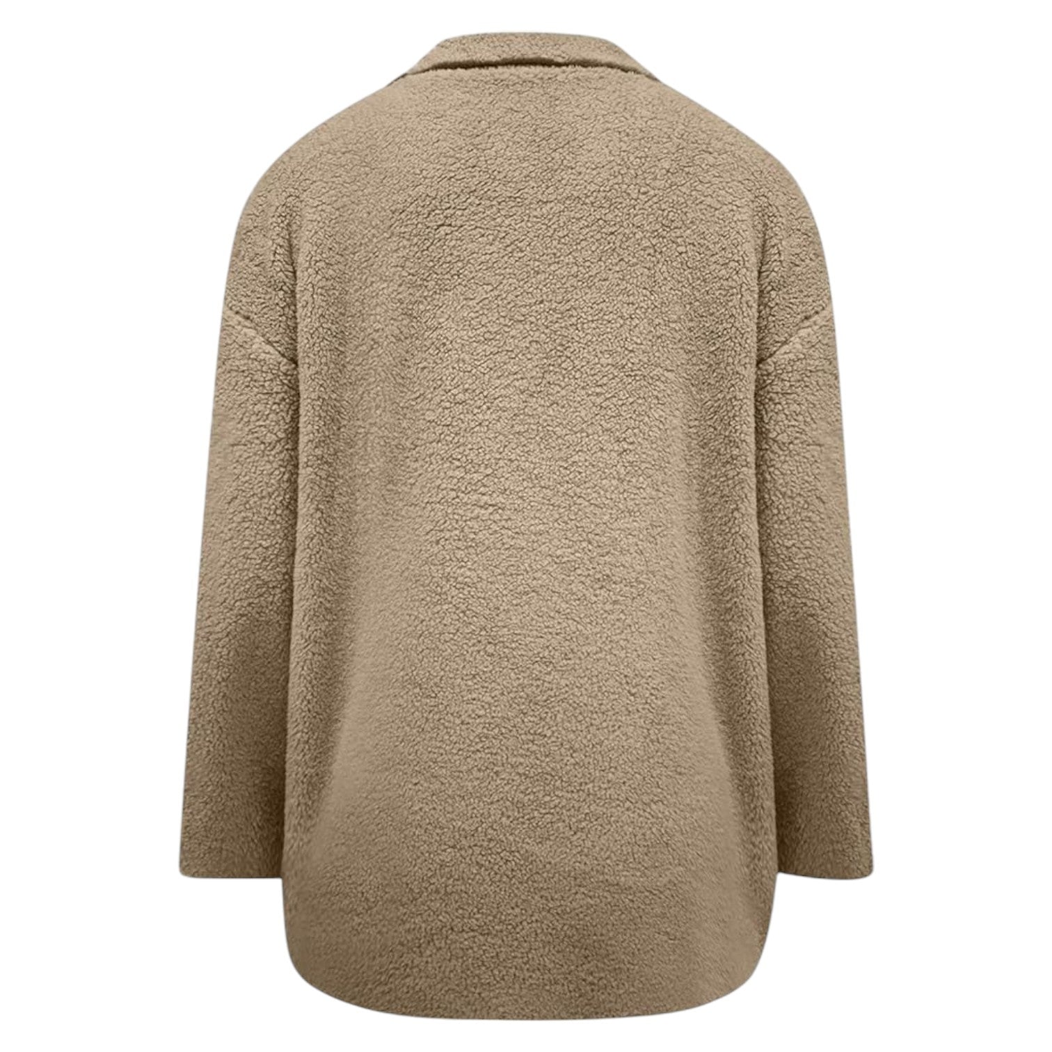 Manteau d'hiver chaud pour femmes avec patte de boutonnage et doublure douillette