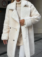 Whitney - Manteau peluche coupe-vent d'hiver