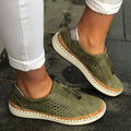 Mocassins tressés respirants pour femmes – Chaussures décontractées et légères