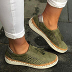 Mocassins tressés respirants pour femmes – Chaussures décontractées et légères