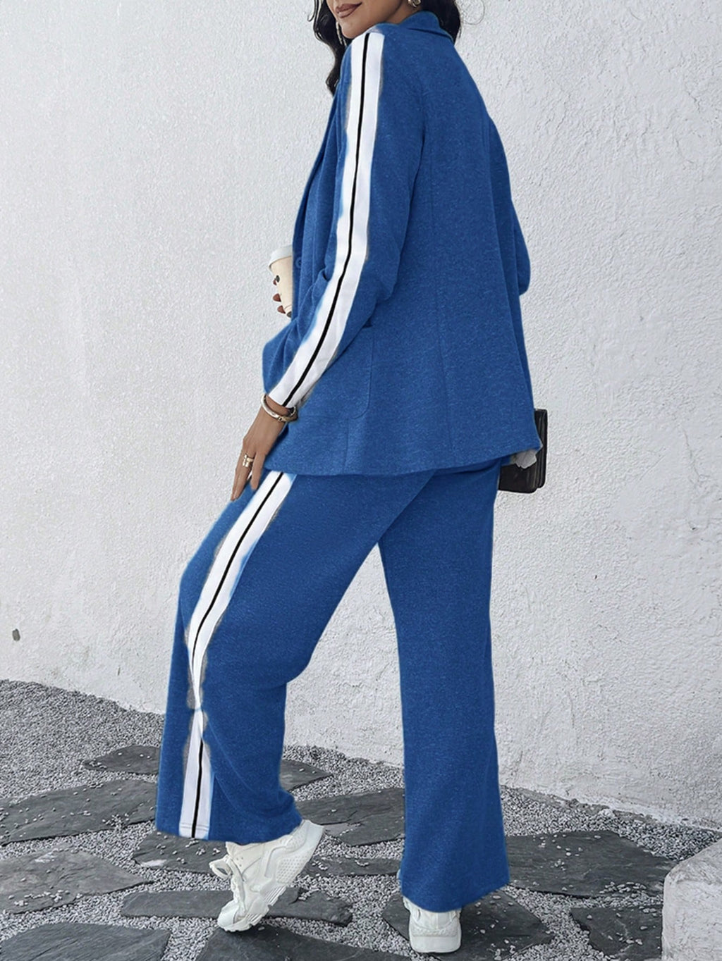 Isabelle-mode | Ensemble de costume à manches longues et revers