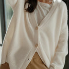 Cardigan surdimensionné automnal