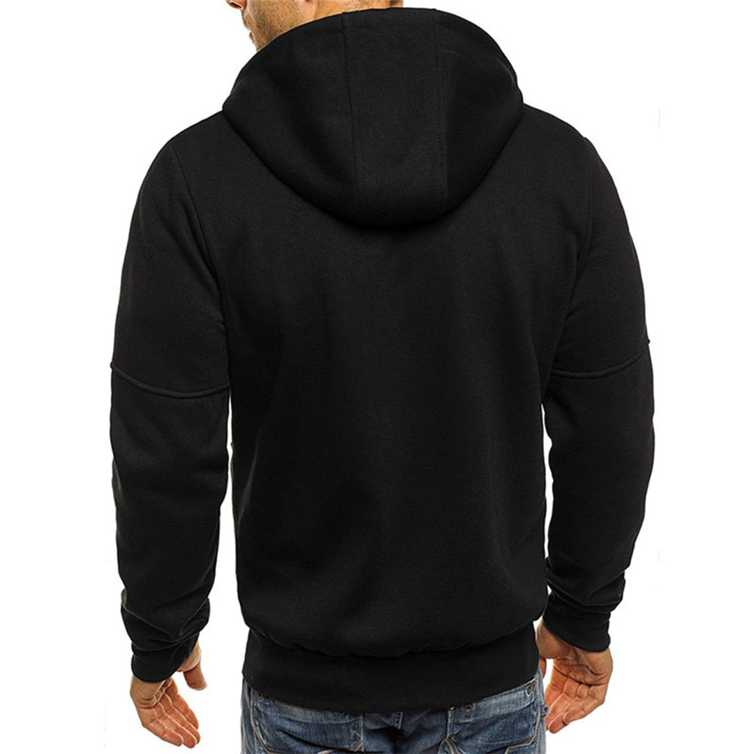 JACKS - Pull d'automne léger avec fermeture éclair et capuche pour hommes