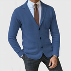 Men's classic fall blazer, business casual style