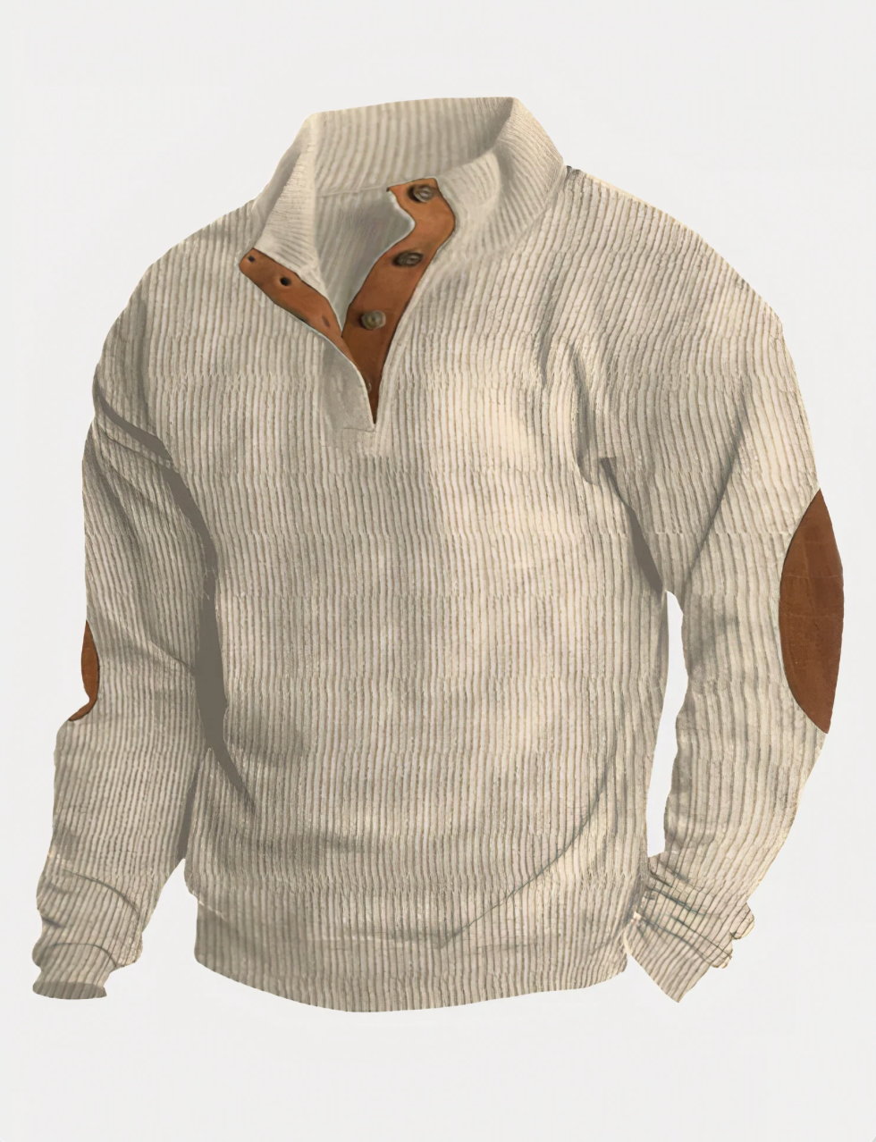 Classique | Pull tricoté pour hommes avec motif côtelé - Édition Automne