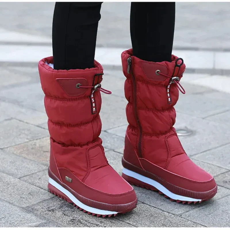 Bottes de neige pour femmes | Imperméables et chaudes | Bottes d'hiver