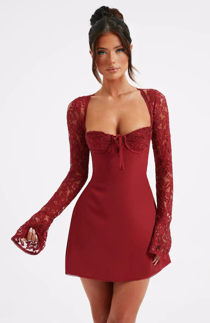 Robe de soirée de luxe Colette pour femme – Robe de soirée élégante