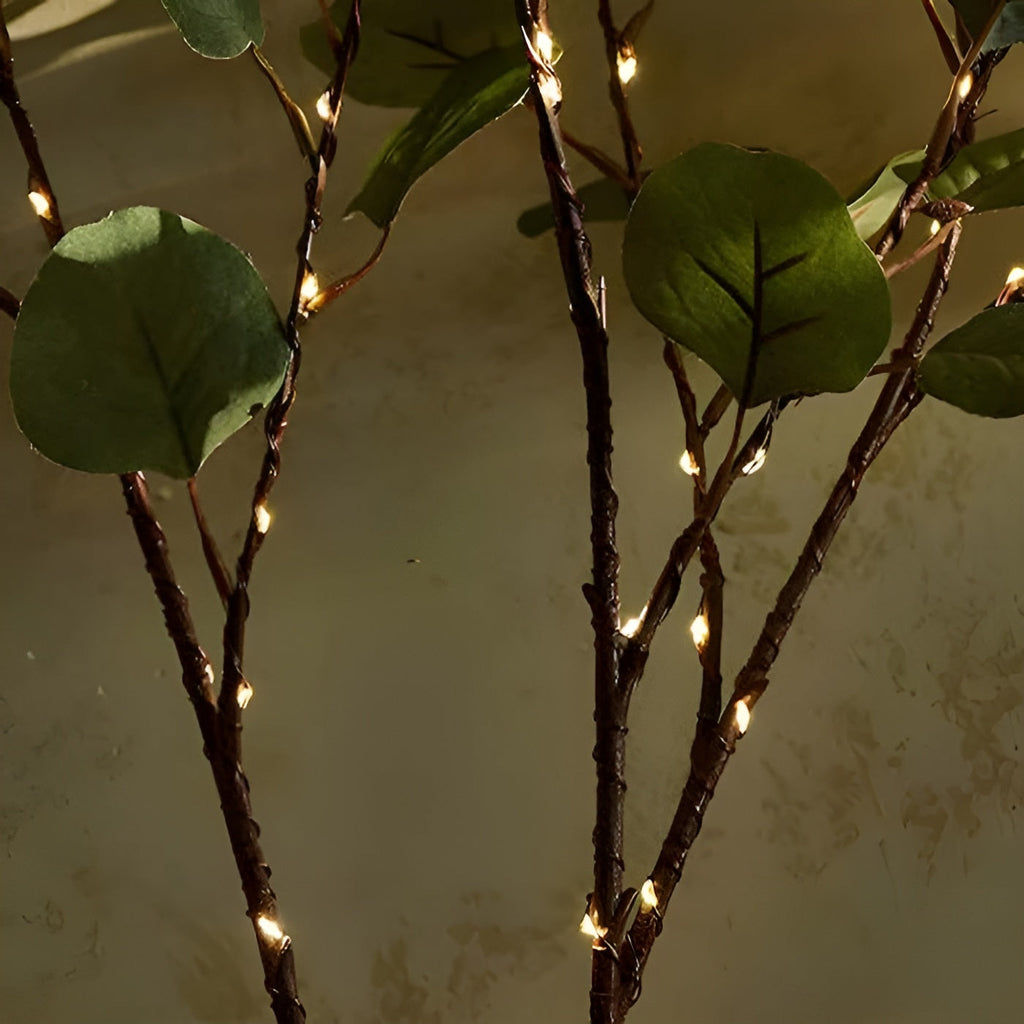 EverLeaf LED Decorative Branch Lamp - Design naturel élégant pour la décoration de la maison et du bureau