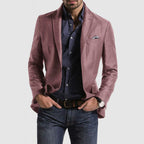 Men's ceremonial suit in high-quality wool for autumn