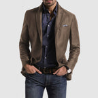 Men's ceremonial suit in high-quality wool for autumn