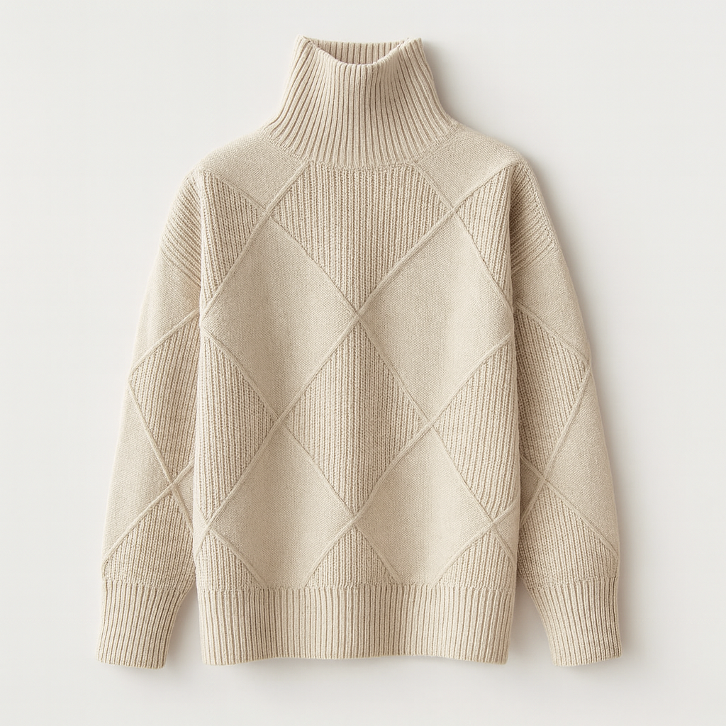 Grey cashmere sweater