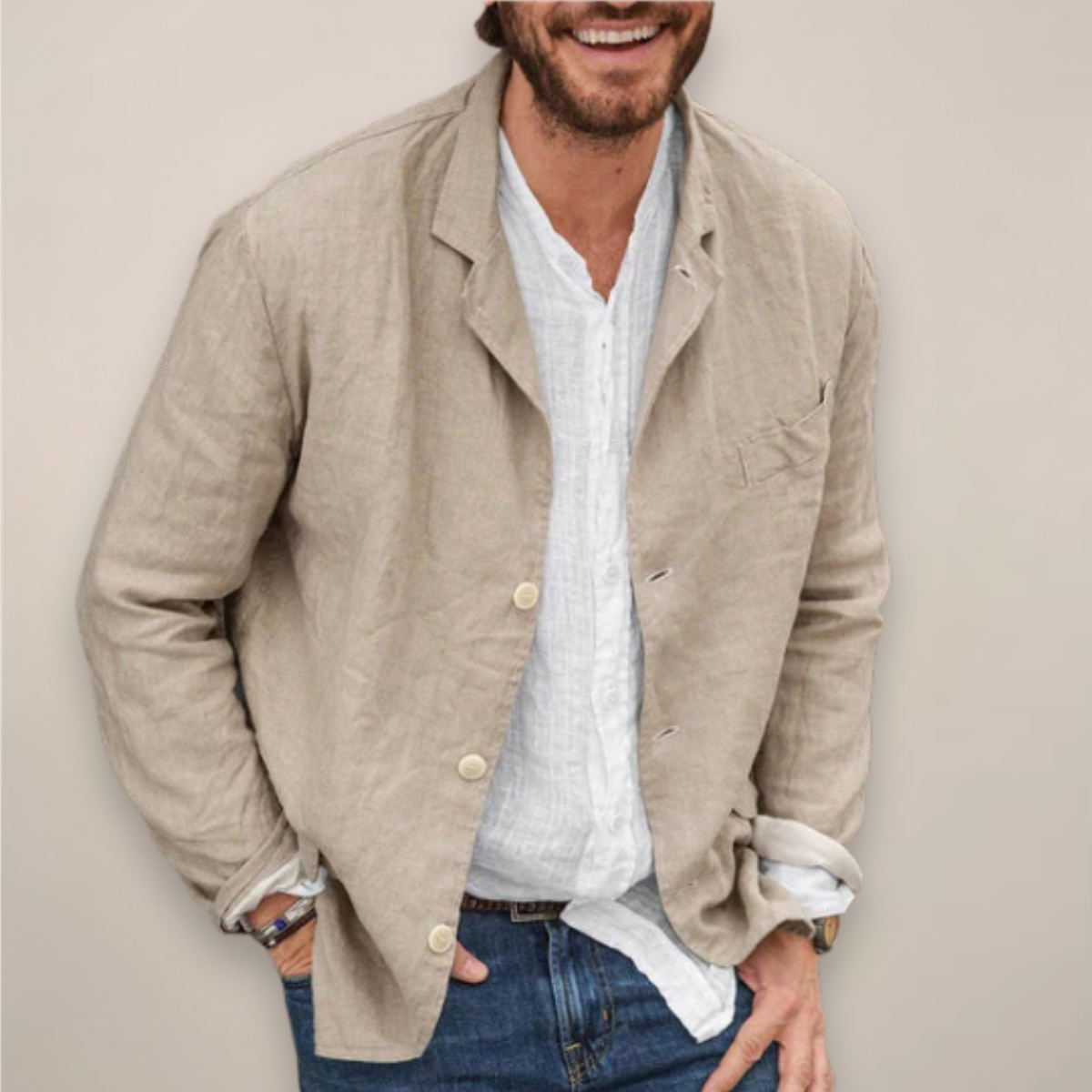 Men's relaxed fit blazer